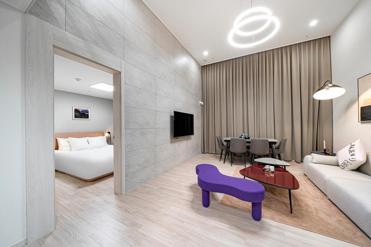 Le Collective Yeosu Apartment Bagian luar foto